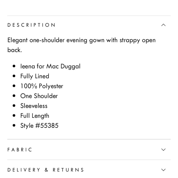 NWT Mac Duggal ONE SHOULDER DOUBLE STRAP SATIN GOWN Size 2 style 55385 - Picture 11 of 11